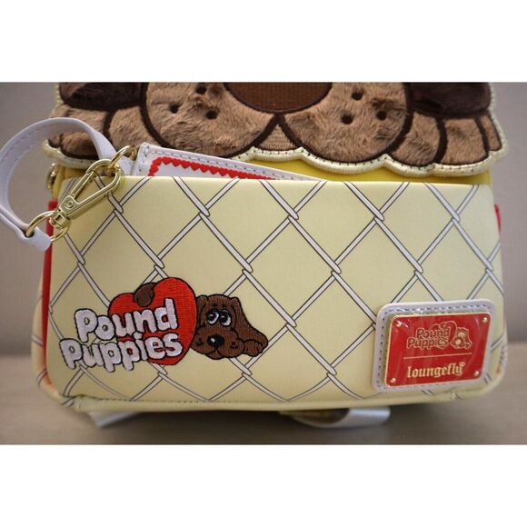 Loungefly PUPBK0001 Hasbro Pound Puppies Plush Mini Backpack & Card Holder - Picture 7 of 12